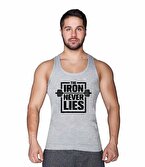 Supplementler.com Iron Never Lies Tanktop Gri