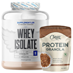 Supplementler.com Isolate Protein 2000 Gr + Clean Powders Protein Granola Kombinasyonu