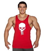 Supplementler.com Skull Fitness Atleti Kırmızı