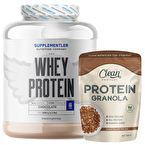 Supplementler.com Whey Protein 2000 Gr + Clean Powders Protein Granola Kombinasyonu