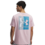 Under Armour 60/40S Evol Logo Kısa Kollu T-Shirt Somon