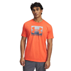 Under Armour Boxed Sports Updated Kısa Kollu T-Shirt Turuncu