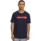Under Armour Camo Chest Stripe T-Shirt Lacivert Kırmızı
