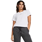 Under Armour Campus Core Kadın Kısa Kollu T-Shirt Beyaz