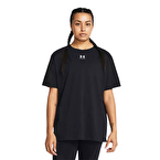 Under Armour Campus Kadın Oversize Kısa Kollu T-Shirt Siyah