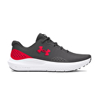 Under Armour Charged Surge 4 Ayakkabı Gri Kırmızı