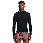 Under Armour ColdGear Compression Mock Uzun Kollu T-Shirt Siyah