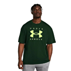 Under Armour Heavyweight Oversize Kısa Kollu T-Shirt Yeşil