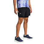 Under Armour Launch 5'' 2 In 1 Şort Siyah