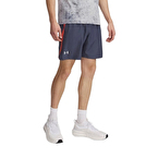 Under Armour Launch 7'' Şort Lacivert Turuncu