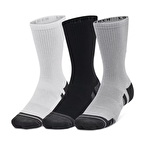 Under Armour Performance Tech 3'Lü Paket Crew Çorap Gri