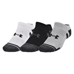 Under Armour Performance Tech 3'Lü Paket No Show Çorap Gri