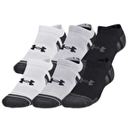 Under Armour Performance Tech No Show 6'Lı Paket Çorap Gri