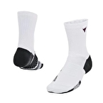 Under Armour Project Rock ArmourDry Playmaker Çorap Beyaz