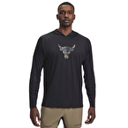 Under Armour Project Rock Iso-Chill Kapüşonlu Sweatshirt Siyah