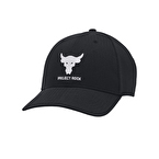 Under Armour Project Rock Trucker Şapka Siyah Beyaz