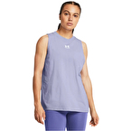 Under Armour Rival Muscle Kadın Tank Atlet Lila