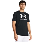 Under Armour Sportstyle Logo Update Kısa Kollu T-Shirt Siyah