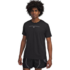 Under Armour Stacked Logo Kısa Kollu T-Shirt Siyah