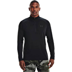 Under Armour Tech 1/2 Zip Yarım Fermuarlı Sweatshirt Siyah
