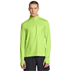 Under Armour Trail Run Çeyrek Fermuarlı Uzun Kollu T-Shirt Yeşil