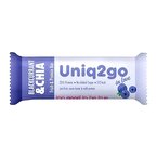 Uniq2go In Love  Frenk Üzümlü ve Chialı Protein Bar 32 Gr