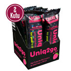 Uniq2go In Love Kakaolu ve Çilekli Protein Bar 32 Gr 12 Adet x 2 Kutu