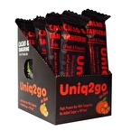 Uniq2go In Love  Kakaolu ve Mandalinalı Protein Bar 32 Gr 12 Adet
