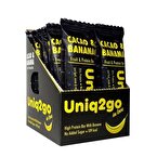 Uniq2go In Love Kakaolu ve Muzlu Protein Bar 32 Gr 12 Adet