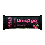 Uniq2go In Love Kakaolu ve Vişneli Protein Bar 32 Gr