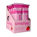 Uniq2go In Love Yoğurt Aromalı ve Ahududulu Protein Bar 32 Gr 12 Adet