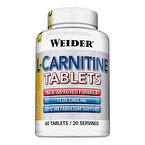 Weider L-Carnitine Tablets 300mg 60 Tablet