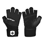 Harbinger Training Grip Wristwrap Fitness Eldiveni Siyah