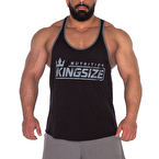 Kingsize Logolu Klasik Tanktop Siyah