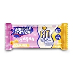 Muscle Station Fit Snack Vegan Protein Bar Caramel 40 Gr 1 Adet