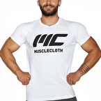 MuscleCloth Basic T-Shirt Beyaz