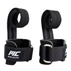 MuscleCloth Big Grip Pro Lifting Straps Siyah