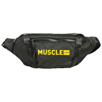MuscleCloth Glory Cross Bag Omuz Çantası Siyah Turuncu
