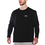 MuscleCloth MC-X Uzun Kollu Sweatshirt Siyah