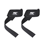 MuscleCloth Padded Lifting Straps Siyah
