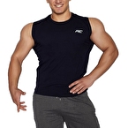 MuscleCloth Training Kolsuz T-Shirt Lacivert
