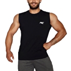 MuscleCloth Training Kolsuz T-Shirt Siyah