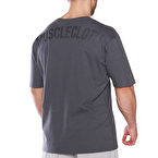 MuscleCloth Washed Oversize T-Shirt Füme