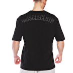 MuscleCloth Washed Oversize T-Shirt Siyah