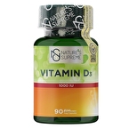 Nature's Supreme Vitamin D3 1000 IU 90 Kapsül