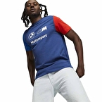 Puma Bmw Mms Essentials Logo Kısa Kollu T-Shirt Mavi