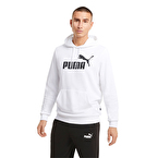 Puma Essentials Big Logo Kapüşonlu Sweatshirt Beyaz
