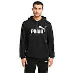 Puma Essentials Big Logo Kapüşonlu Sweatshirt Siyah