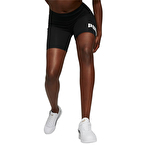 Puma Essentials Logo Kadın Şort Tayt Siyah
