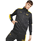 Puma Porsche Legacy MT7 Fermuarlı Sweatshirt Siyah